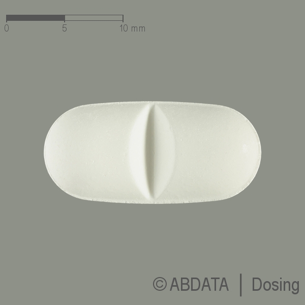 Produktabbildungen für DEXAMETHASON TAD 40 mg Tabletten in der Vorder-, Hinter- und Seitenansicht.