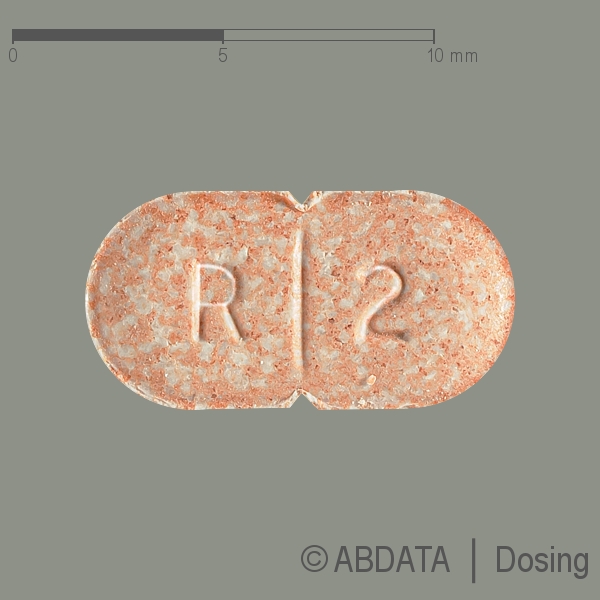 Produktabbildungen für RAMIPRIL HEXAL comp. 5 mg/12,5 mg Tabletten in der Vorder-, Hinter- und Seitenansicht.