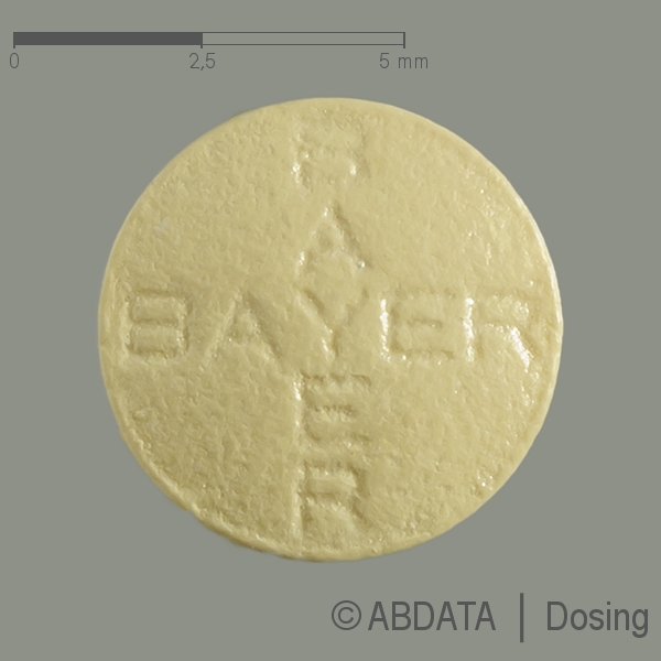 Produktabbildungen für XARELTO 2,5 mg Filmtabletten in der Vorder-, Hinter- und Seitenansicht.