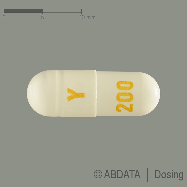 Produktabbildungen für CELECOXIB PUREN 200 mg Hartkapseln in der Vorder-, Hinter- und Seitenansicht.