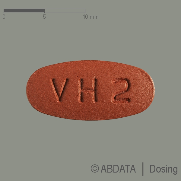 Produktabbildungen für VALSARTAN/HCT Mylan 160 mg/12,5 mg Filmtabletten in der Vorder-, Hinter- und Seitenansicht.