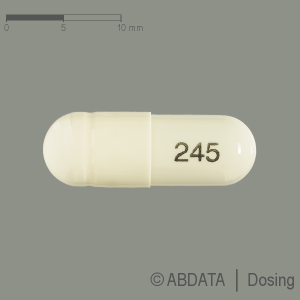Produktabbildungen für DUSPATAL 200 mg retard Kapseln in der Vorder-, Hinter- und Seitenansicht.