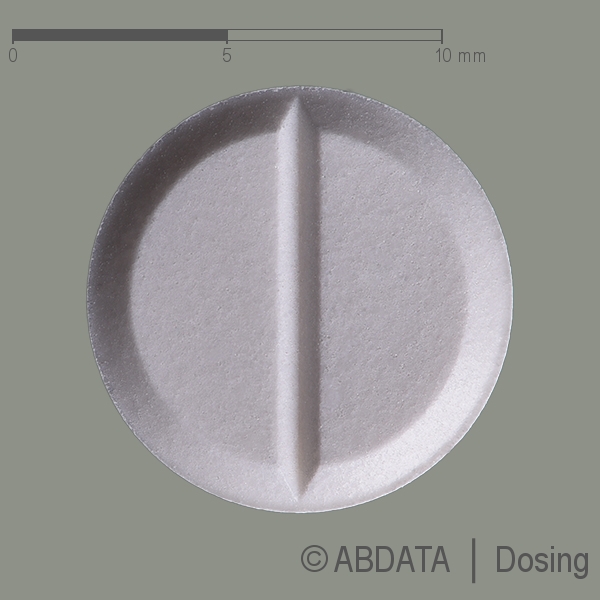 Produktabbildungen für LEVOMETHADON Aristo 30 mg Tabletten in der Vorder-, Hinter- und Seitenansicht.