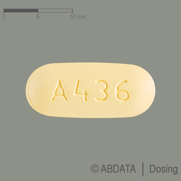 Produktabbildungen für ABIRATERON-biomo 500 mg Filmtabletten in der Vorder-, Hinter- und Seitenansicht.