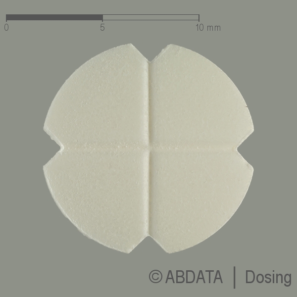 Produktabbildungen für METOPROLOL STADA 100 mg Tabletten in der Vorder-, Hinter- und Seitenansicht.