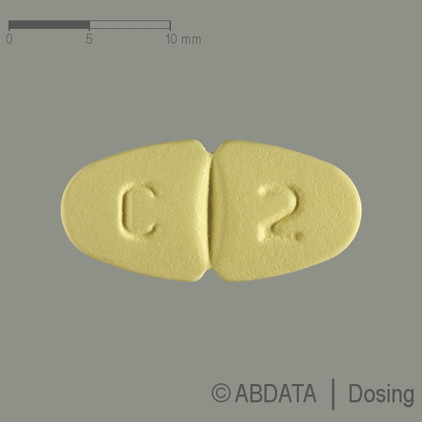 Produktabbildungen für CLARITHROMYCIN AL 500 mg Filmtabletten in der Vorder-, Hinter- und Seitenansicht.