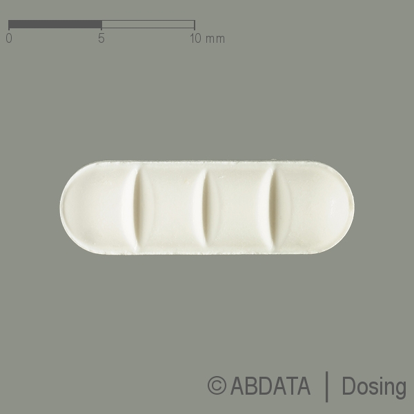 Produktabbildungen für LEXOSTAD 6 mg Tabletten in der Vorder-, Hinter- und Seitenansicht.