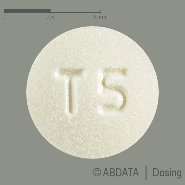 Produktabbildungen für TOLVAPTAN-ratiopharm SIADH 30 mg Tabletten in der Vorder-, Hinter- und Seitenansicht.