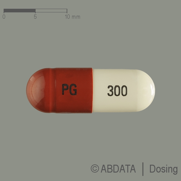 Produktabbildungen für PREGABALIN Accord 300 mg Hartkapseln in der Vorder-, Hinter- und Seitenansicht.