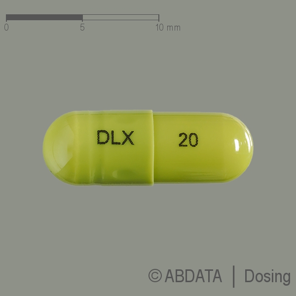 Produktabbildungen für DULOXETIN PUREN 20 mg magensaftresist.Hartkapseln in der Vorder-, Hinter- und Seitenansicht.