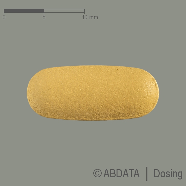Produktabbildungen für QUETIAPIN AbZ 200 mg Retardtabletten in der Vorder-, Hinter- und Seitenansicht.