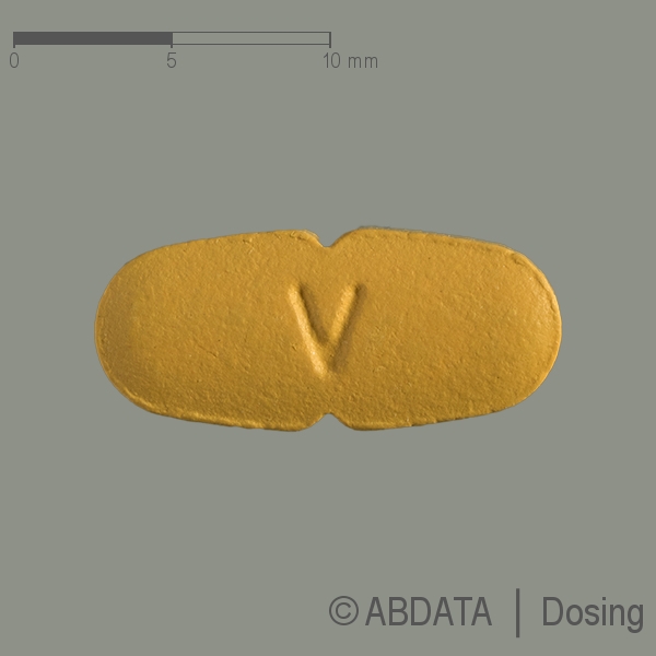 Produktabbildungen für VALSARTAN Hennig 160 mg Filmtabletten in der Vorder-, Hinter- und Seitenansicht.