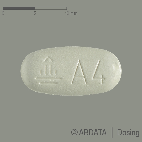 Produktabbildungen für TWYNSTA 80 mg/10 mg Tabletten in der Vorder-, Hinter- und Seitenansicht.
