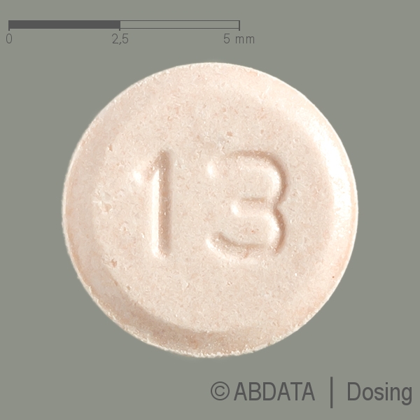 Produktabbildungen für RIZATRIPTAN Aurobindo 5 mg Tabletten in der Vorder-, Hinter- und Seitenansicht.