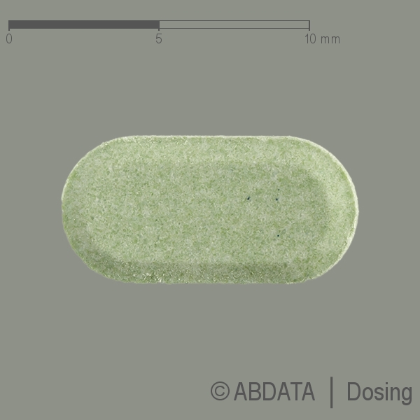 Produktabbildungen für GLIMEPIRID AbZ 2 mg Tabletten in der Vorder-, Hinter- und Seitenansicht.