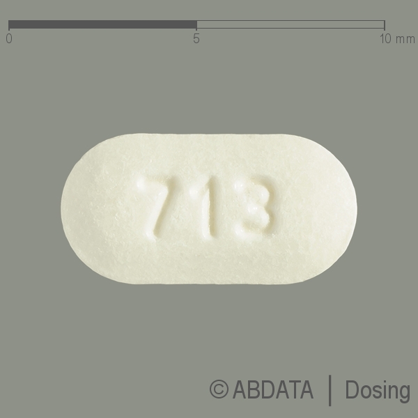 Produktabbildungen für EZETIMIB Heumann 10 mg Tabletten in der Vorder-, Hinter- und Seitenansicht.