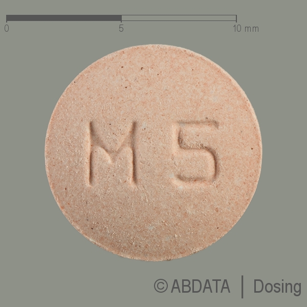 Produktabbildungen für MONTELUKAST Zentiva 5 mg Kautabletten in der Vorder-, Hinter- und Seitenansicht.