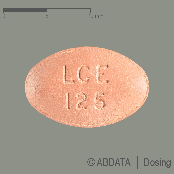Produktabbildungen für STALEVO 125 mg/31,25 mg/200 mg Filmtabletten in der Vorder-, Hinter- und Seitenansicht.