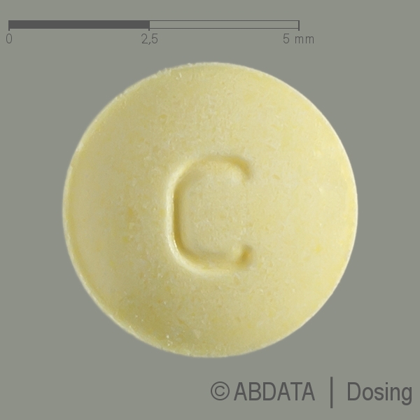 Produktabbildungen für OLANZAPIN Aurobindo 2,5 mg Tabletten in der Vorder-, Hinter- und Seitenansicht.