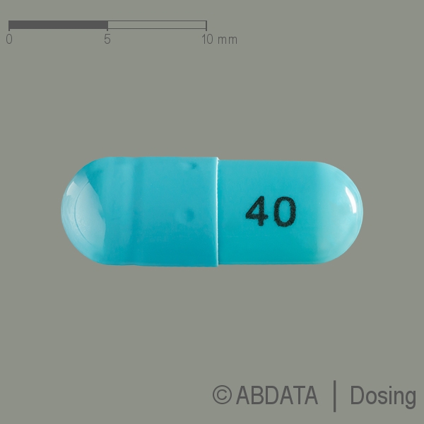 Produktabbildungen für ATOMOXETIN Zentiva 40 mg Hartkapseln in der Vorder-, Hinter- und Seitenansicht.