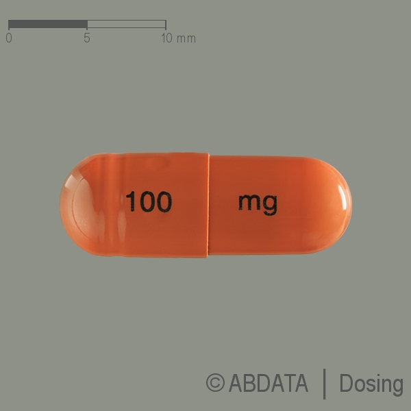 Produktabbildungen für ATOMOXETIN-neuraxpharm 100 mg Hartkapseln in der Vorder-, Hinter- und Seitenansicht.