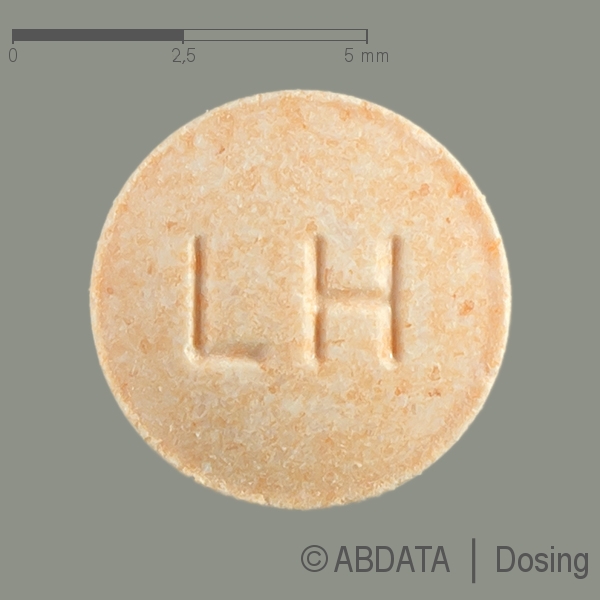 Produktabbildungen für LISINOPRIL comp. AbZ 10/12,5 mg Tabletten in der Vorder-, Hinter- und Seitenansicht.