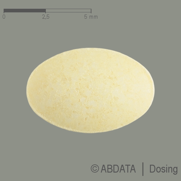 Produktabbildungen für SPEDRA 50 mg Tabletten in der Vorder-, Hinter- und Seitenansicht.