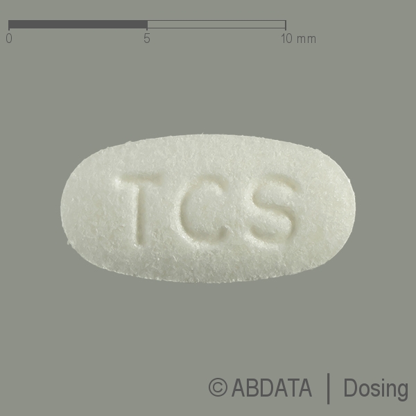Produktabbildungen für ENVARSUS 1 mg Retardtabletten in der Vorder-, Hinter- und Seitenansicht.