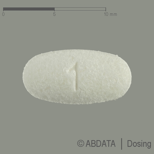Produktabbildungen für ENVARSUS 1 mg Retardtabletten in der Vorder-, Hinter- und Seitenansicht.