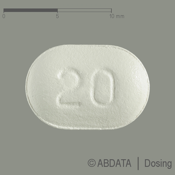 Produktabbildungen für ESCITALOPRAM Micro Labs 20 mg Filmtabletten in der Vorder-, Hinter- und Seitenansicht.