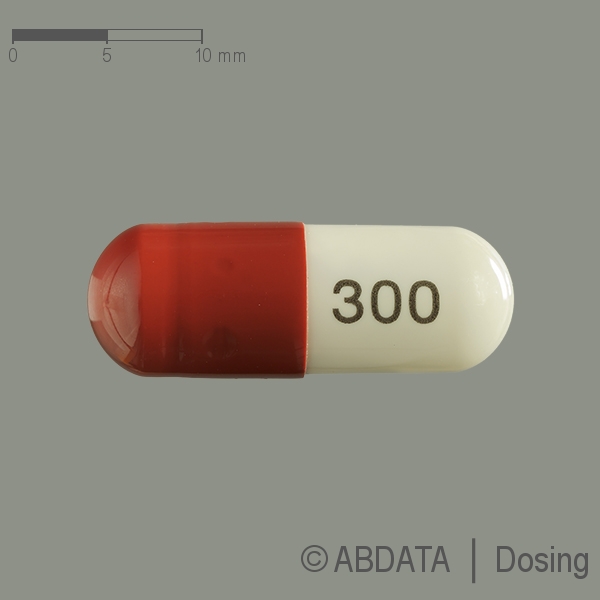 Produktabbildungen für PREGABALIN-neuraxpharm 300 mg Hartkapseln in der Vorder-, Hinter- und Seitenansicht.