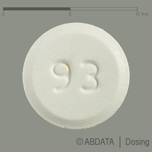 Produktabbildungen für ZOLMITRIPTAN-ratiopharm 5 mg Schmelztabletten in der Vorder-, Hinter- und Seitenansicht.