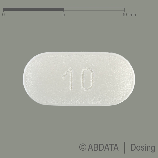 Produktabbildungen für TARGIN 10 mg/5 mg Retardtabletten in der Vorder-, Hinter- und Seitenansicht.