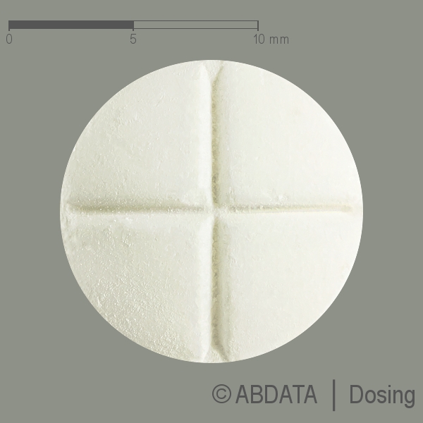 Produktabbildungen für ASS-ratiopharm 500 mg Tabletten in der Vorder-, Hinter- und Seitenansicht.