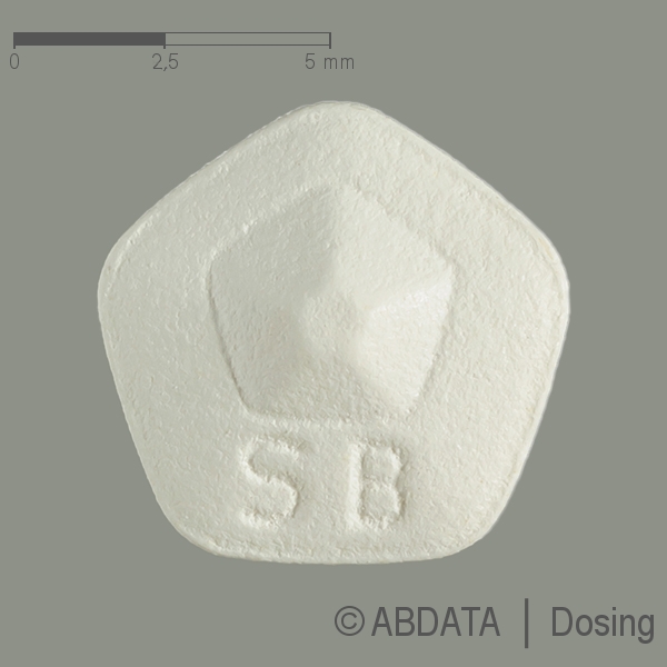 Produktabbildungen für ADARTREL 0,25 mg Filmtabletten in der Vorder-, Hinter- und Seitenansicht.
