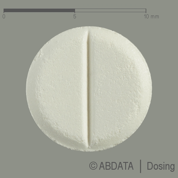Produktabbildungen für PRAMIPEXOL AbZ 0,7 mg Tabletten in der Vorder-, Hinter- und Seitenansicht.