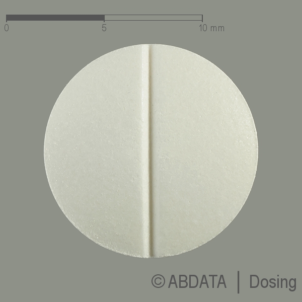 Produktabbildungen für ACE HEMMER-ratiopharm comp. 50 mg/25 mg Tabletten in der Vorder-, Hinter- und Seitenansicht.
