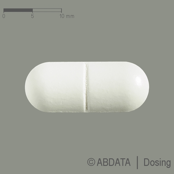 Produktabbildungen für CLINDAMYCIN-ratiopharm 600 mg Filmtabletten in der Vorder-, Hinter- und Seitenansicht.