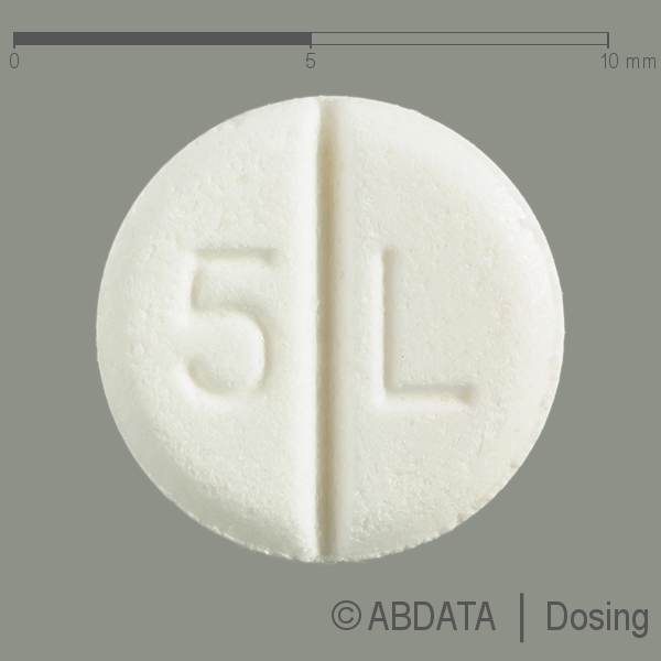 Produktabbildungen für L-THYROXIN Aventis 125 μg Tabletten in der Vorder-, Hinter- und Seitenansicht.