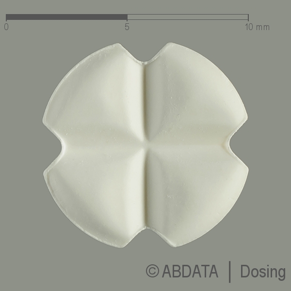 Produktabbildungen für LISINOPRIL STADA 20 mg Tabletten in der Vorder-, Hinter- und Seitenansicht.