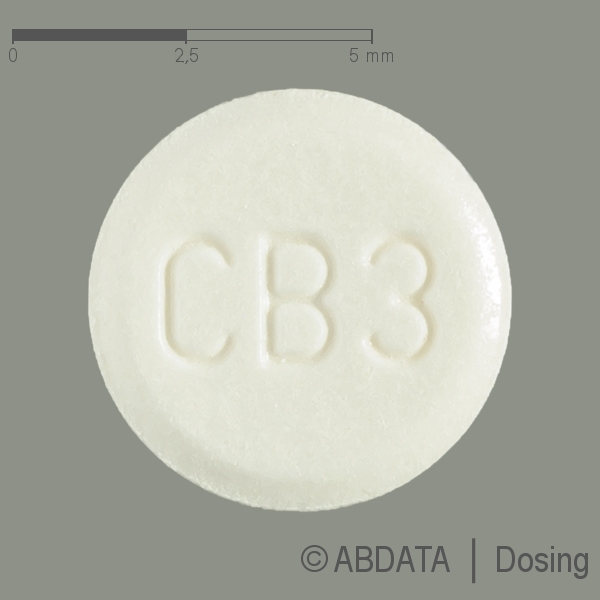 Produktabbildungen für EZETIMIB Denk 10 mg Tabletten in der Vorder-, Hinter- und Seitenansicht.