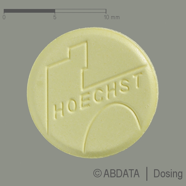 Produktabbildungen für LASIX 500 mg Tabs Tabletten in der Vorder-, Hinter- und Seitenansicht.