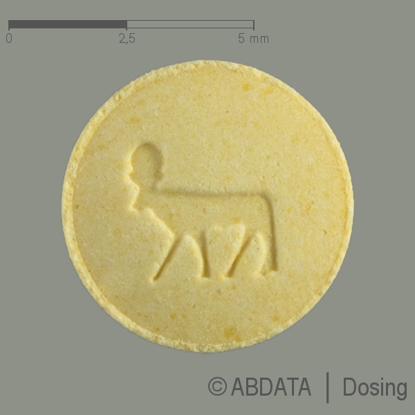 Produktabbildungen für NOVONORM 1 mg Tabletten in der Vorder-, Hinter- und Seitenansicht.