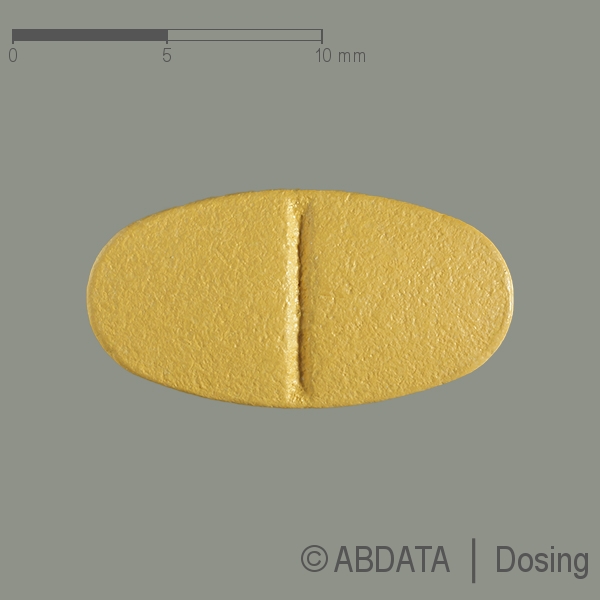 Produktabbildungen für TADALAFIL Hennig 20 mg Filmtabletten in der Vorder-, Hinter- und Seitenansicht.