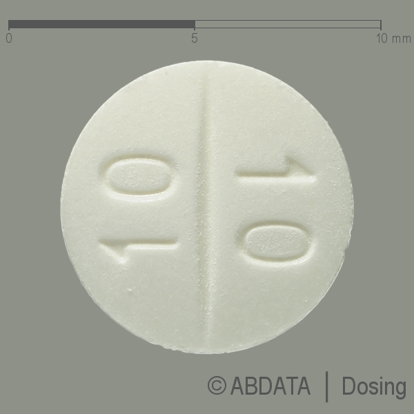 Produktabbildungen für CARAMLO 16 mg/10 mg Tabletten in der Vorder-, Hinter- und Seitenansicht.