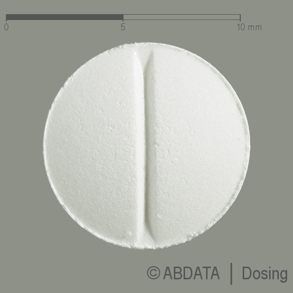 Produktabbildungen für AMLODIPIN Vitabalans 10 mg Tabletten in der Vorder-, Hinter- und Seitenansicht.