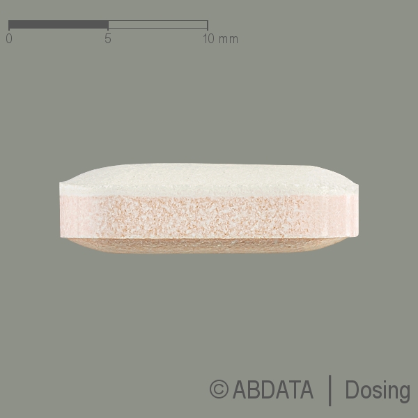 Produktabbildungen für TELMISARTAN/Amlodipin-ratiopharm 80 mg/5 mg Tabl. in der Vorder-, Hinter- und Seitenansicht.