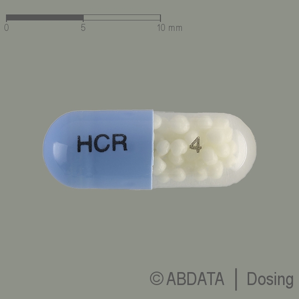 Produktabbildungen für PALLADON retard 4 mg Kapseln in der Vorder-, Hinter- und Seitenansicht.