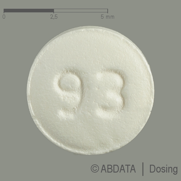 Produktabbildungen für TOLTERODIN-ratiopharm 2 mg Filmtabletten in der Vorder-, Hinter- und Seitenansicht.