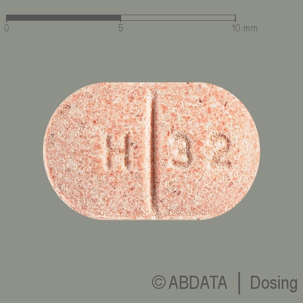 Produktabbildungen für CANDESARTAN HEXAL comp 32 mg/25 mg Tabletten in der Vorder-, Hinter- und Seitenansicht.